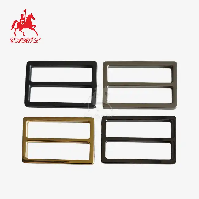 rectangular adjuster buckle